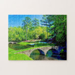 Amen Corner - Master's Course Puzzle<br><div class="desc">Every Masters lover will want this beautiful piece of the Nationals Course in Augusta - Amen Corner.</div>