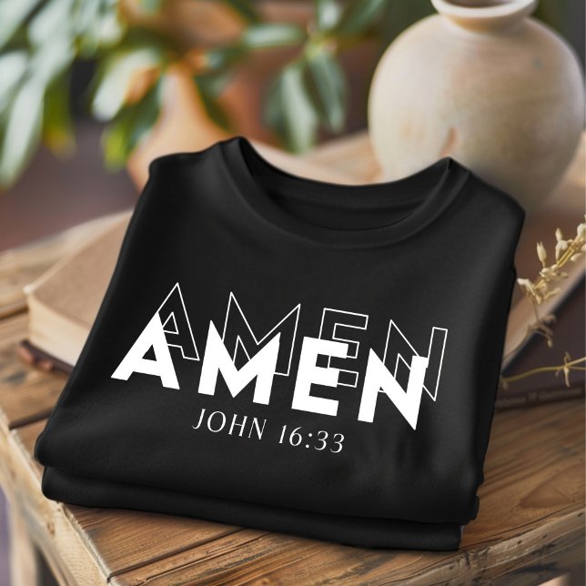 Amen for Men and Women Christian T-Shirt (Creator Uploaded)