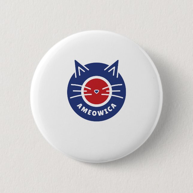 Ameowica Button (Front)
