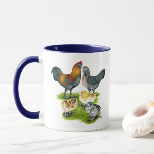 Ameraucana Chicken Family Mug