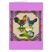 Ameraucana Family Framed (Front)