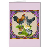 Ameraucana Family Framed (Front)