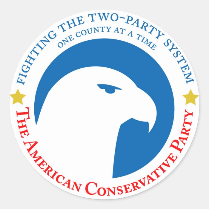 Amercian Conservative Sticker