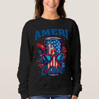 Ameri can  4th of july Sublimation 4 Sweatshirt