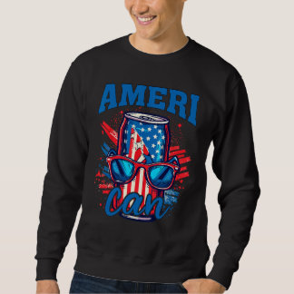 Ameri can  4th of july Sublimation 4 Sweatshirt