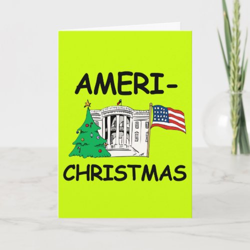 Ameri_Christmas _ Make Christmas Great Again Holiday Card