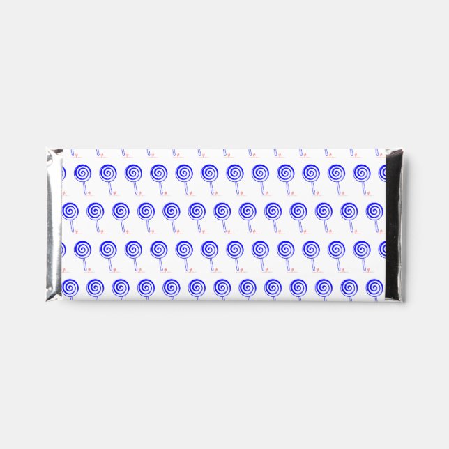 Ameri-Lollipops! II Patriotic  Hershey Bar Favors (Front)