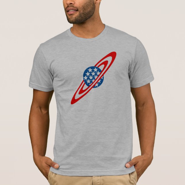 Ameri-Saturn T-Shirt (Front)
