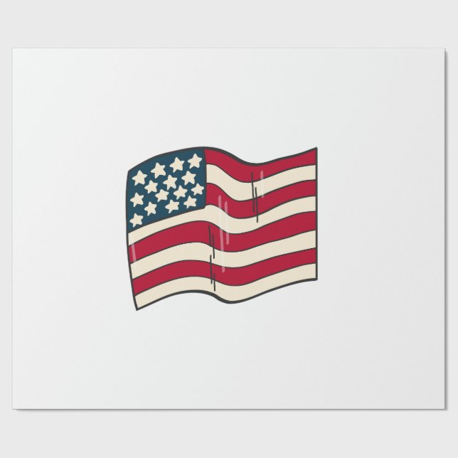 Americ Wrapping Paper (Flat)