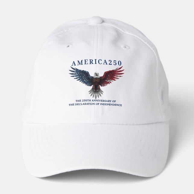 America250 Independence Day July 4th Performance Cap (Front)