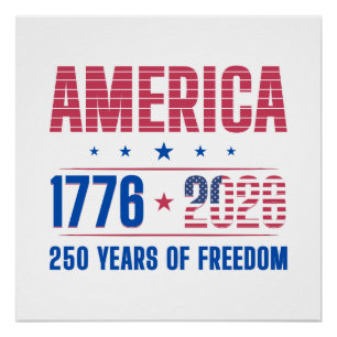 AMERICA 1776 2026 250 years freedom  Poster