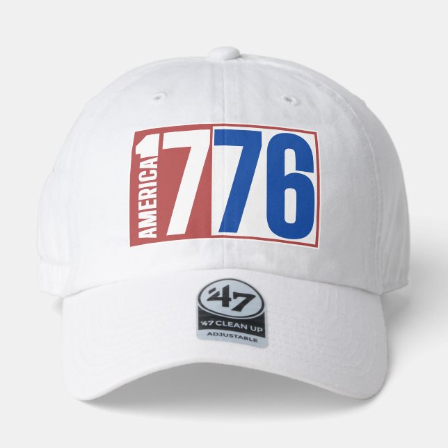 AMERICA 1776  47 BRAND HAT (Front)