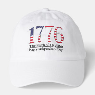 America 1776 Independence Day  Hat