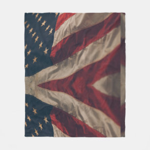 America 1 fleece blanket