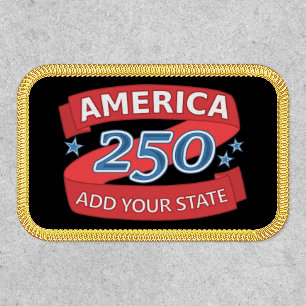 America 250 Add State Semiquincentennial Keepsake Patch