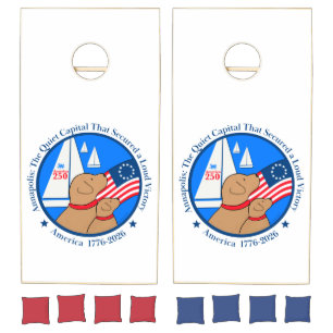 America 250 Annapolis Special Edition Cornhole Set