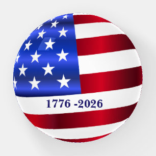 America 250 Anniversary 1776-2026 Paperweight