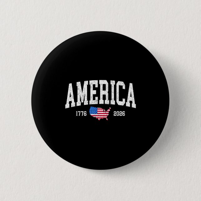 America 250 anniversary of independence 250thAmeri Button (Front)