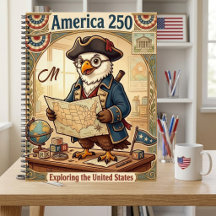America 250 Anniversary Patriotic Monogram Antique