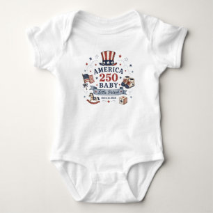 America 250 Baby / Little Patriot Bodysuit