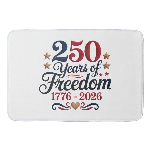 America 250  bath mat (Front)