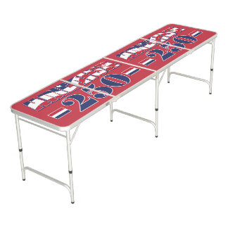 America 250 beer pong table