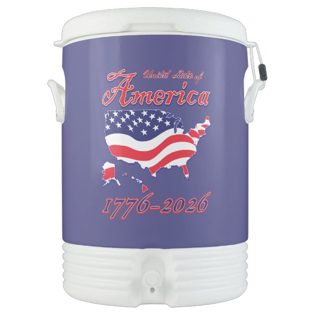 America 250 beverage cooler (Front)