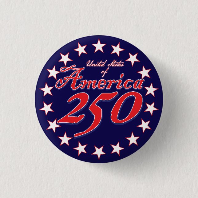 America 250 button (Front)