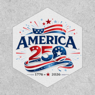 America 250 Celebration 1776–2026 Anniversary Patch