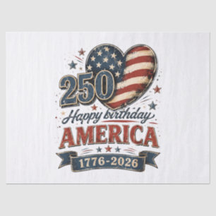 America 250 Celebration Tissue Paper