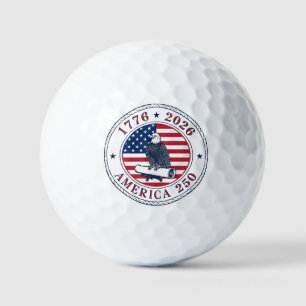 America 250 Commemorative Eagle Seal – 1776-2026  Golf Balls