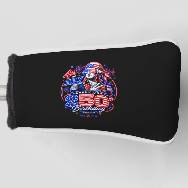 America 250 Deuce Golf Head Cover (Front)