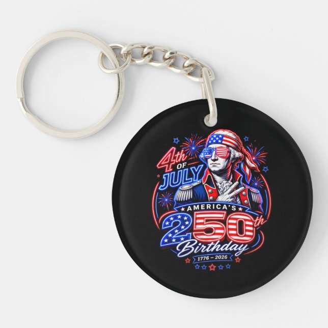 America 250 Deuce Keychain (Front)