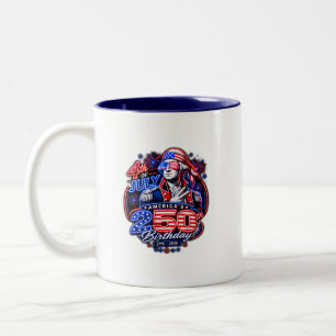 America 250 Deuce Two-Tone Coffee Mug