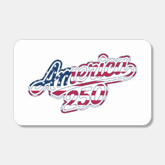 America 250 Flag Script Semiquincentennial Design Matchboxes