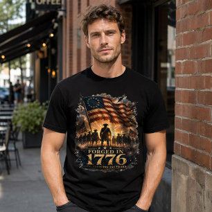 America 250 Forged In 1776 T-Shirt