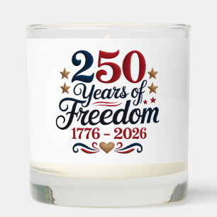 America 250 Home Decor Scented Candle