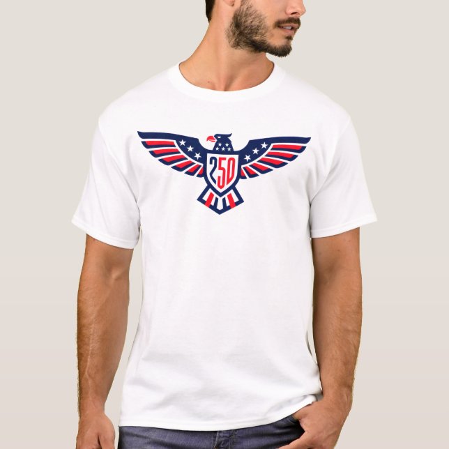 America 250 In Flight T-Shirt (Front)