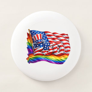 America 250 Independence Pride Frisbee