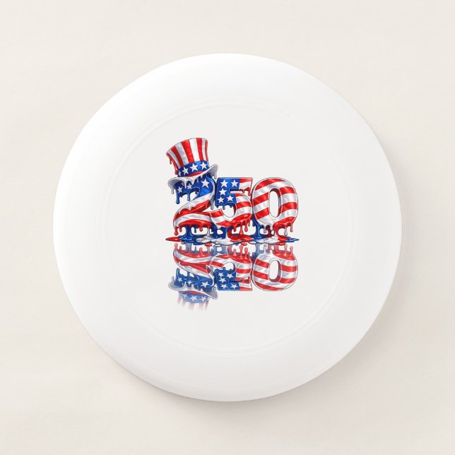 America 250 July 4th Frisbee (Front)