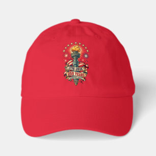America 250 Liberty Torch 1776–2026 Vintage Cap