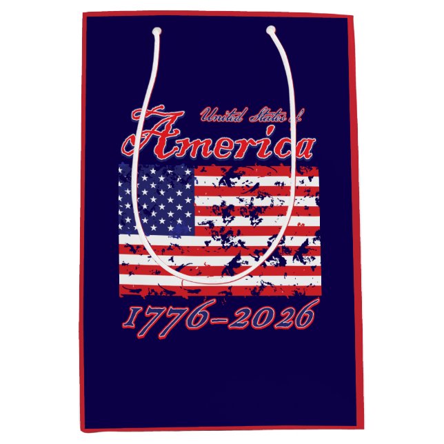 America 250 medium gift bag (Front)