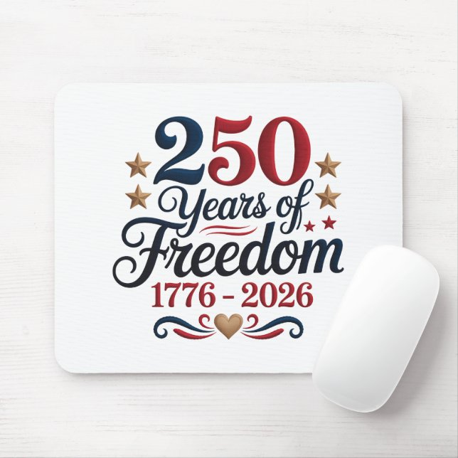 America 250  mouse pad (With Mouse)