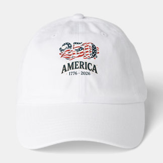 America 250 Patriotic Stars and Stripes  Hat