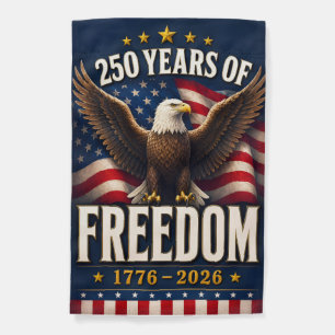 America 250 Stars and Stripes 1776 - 2026 Garden Flag