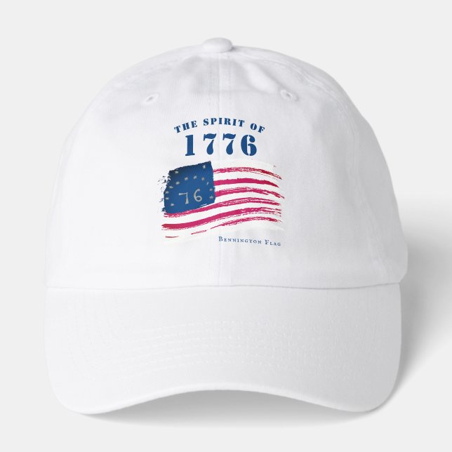 America 250 The Spirit of 1776 Bennington Flag Hat (Front)