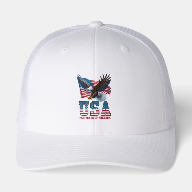 America 250 USA Flag Eagle Freedom Celebration (Front)