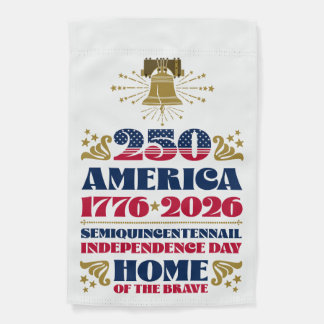 America 250 Weatherproof Personalized Garden Flag