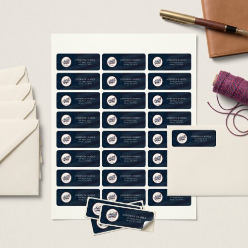 America 250 Years 4th of July Independence Day Label