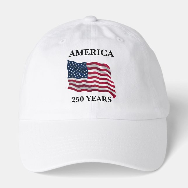 America 250 Years Flag Hat (Front)